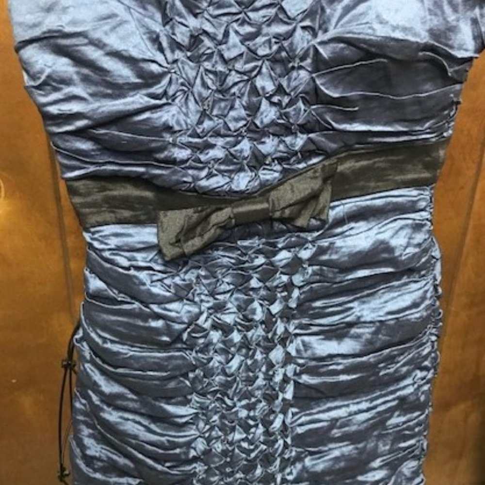 BCBG Blue Dress